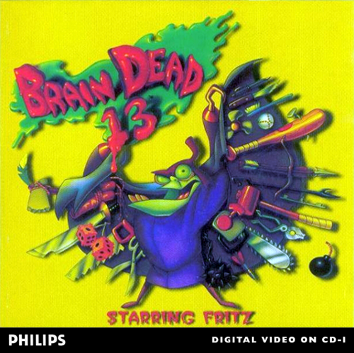 Braindead-13 box art for CD-i